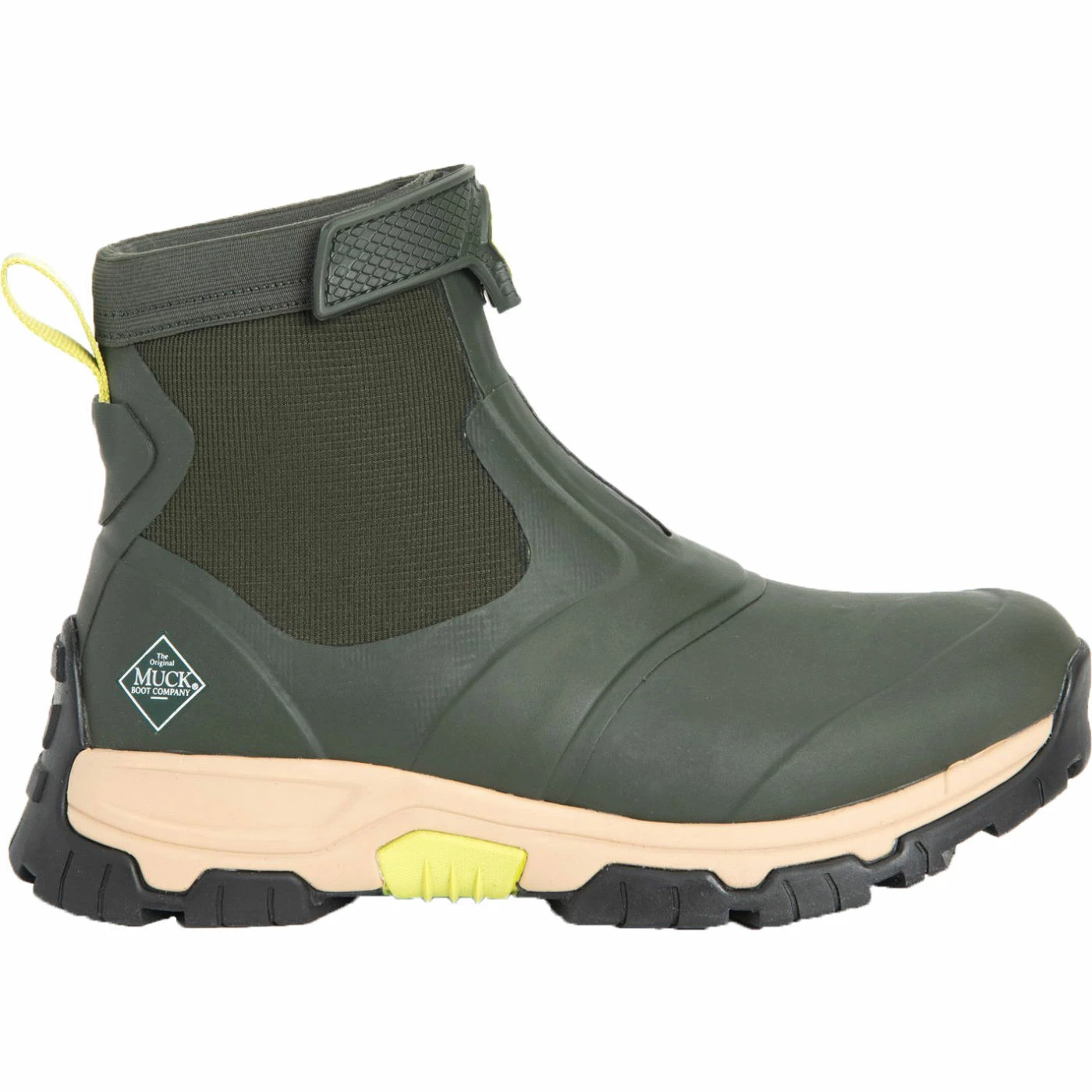Muck Men's Apex Mid Zip Green 7 Muck Men's Apex Mid Zip Green - Image 7