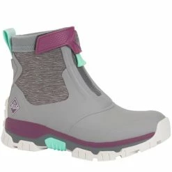 Muck Women's Apex Mid Zip Grey