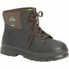 Muck Men's Chore Classic 6" Boot Plain Toe Brown