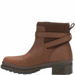 Muck Women's Liberty Waterproof Ankle Leather Brown -Muck online Store LWK900 5 EXTRALARGE