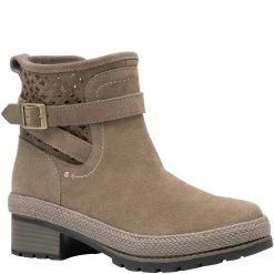 Muck Women's Liberty Ankle Waterproof Suede Grey