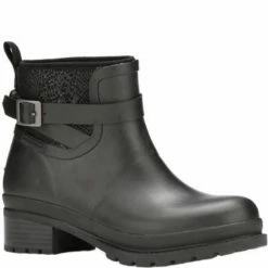 Muck Women's Liberty Waterproof Ankle Rubber Black