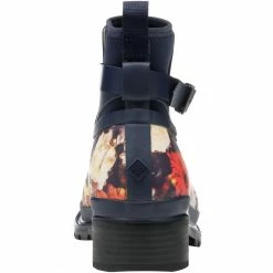 Muck Women's Liberty Waterproof Ankle Rubber Blue -Muck online Store LWKR2FLR 4 EXTRALARGE