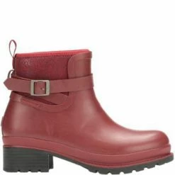 Muck Women's Liberty Waterproof Ankle Rubber Red -Muck online Store LWKR6COR 8 EXTRALARGE