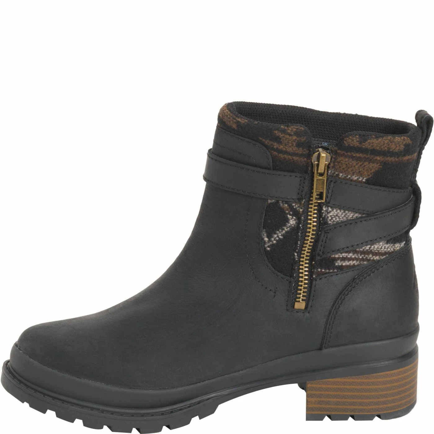 Muck Women's Waterproof Liberty Ankle Zip Black 5 Muck Women's Waterproof Liberty Ankle Zip Black - Image 5