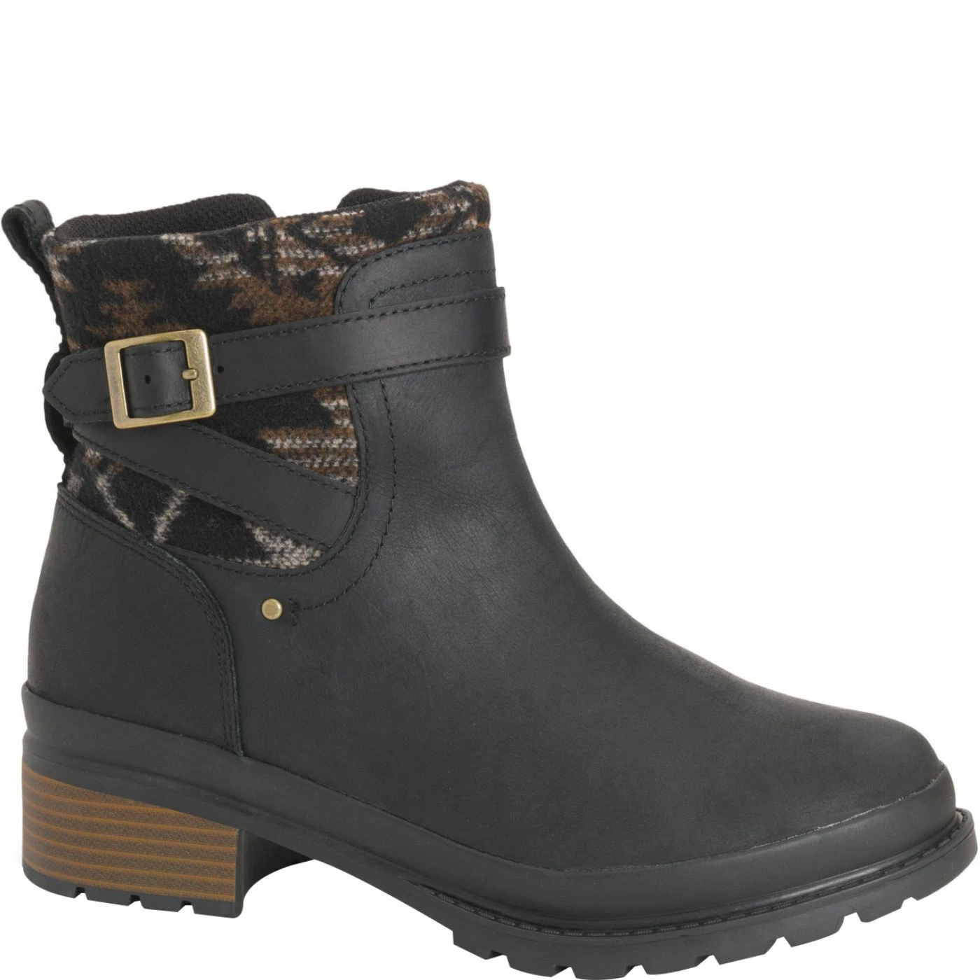 Muck Women's Waterproof Liberty Ankle Zip Black 1 Muck Women's Waterproof Liberty Ankle Zip Black