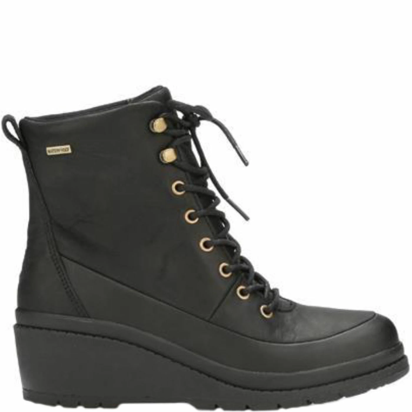 Muck Women's Liberty Wedge Boot Black 7 Muck Women's Liberty Wedge Boot Black - Image 7