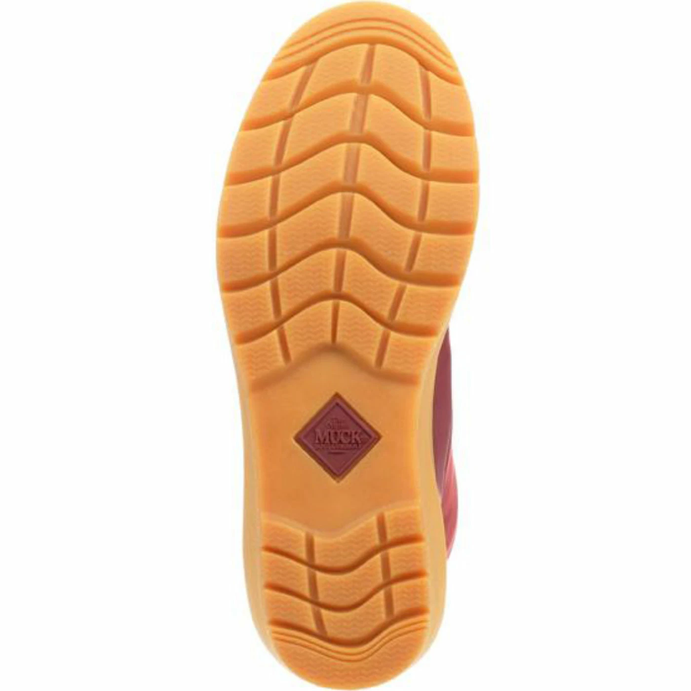 Muck Women's Liberty Wedge Boot Red 2 Muck Women's Liberty Wedge Boot Red - Image 2