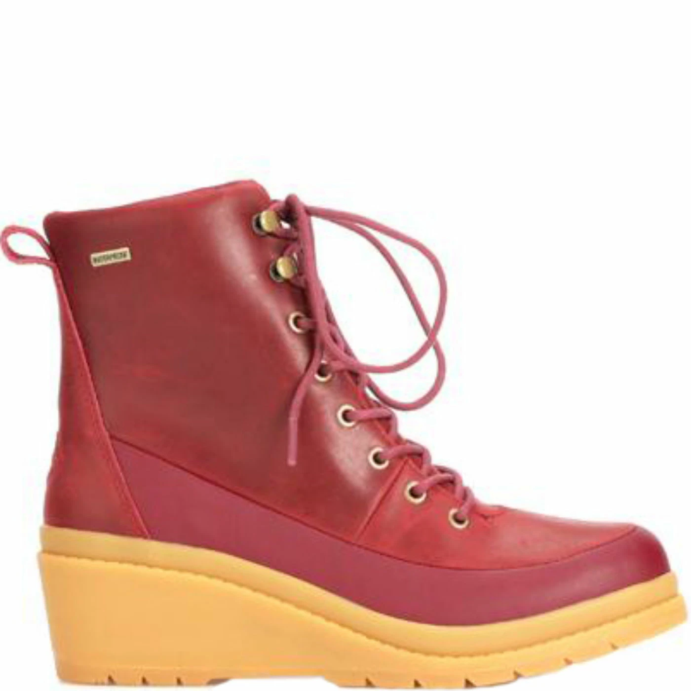 Muck Women's Liberty Wedge Boot Red 6 Muck Women's Liberty Wedge Boot Red - Image 6