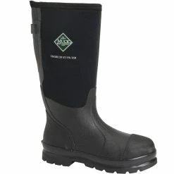 Muck Men's Chore Classic Steel Toe Wide Calf Black