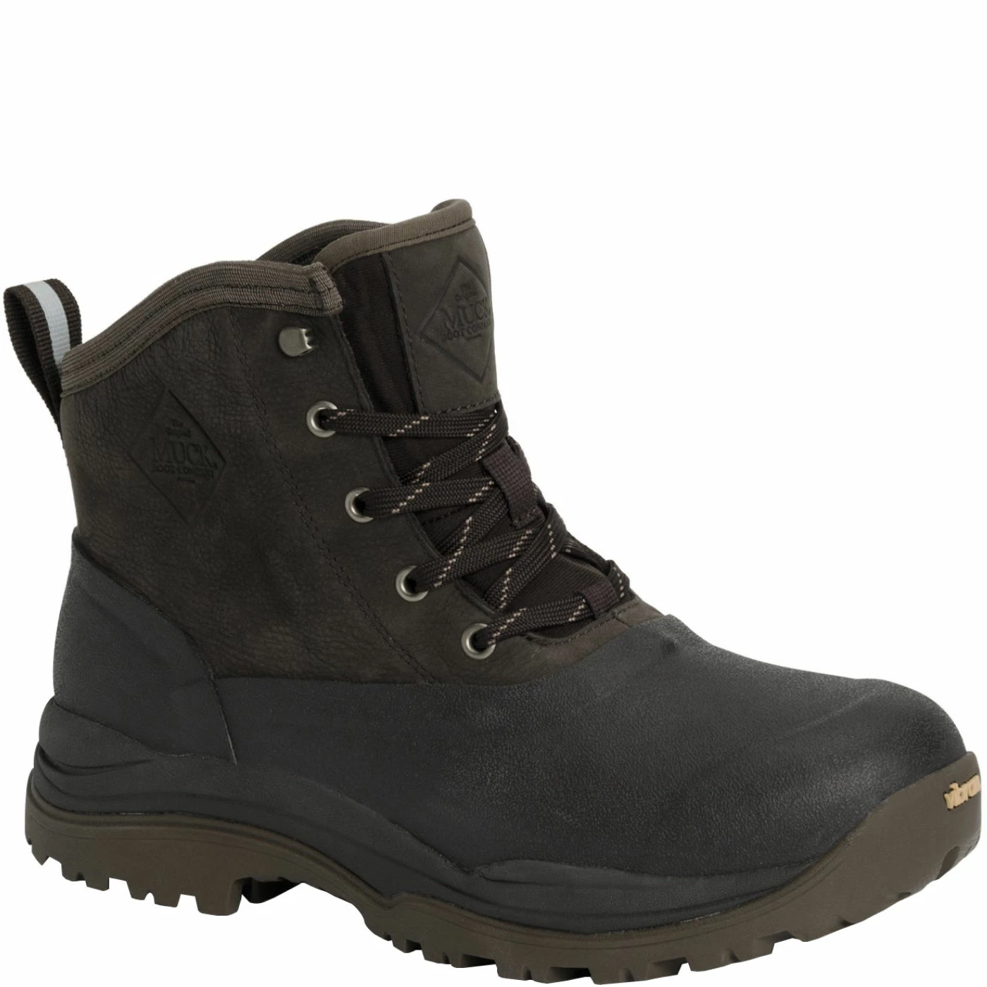 Muck Men's Arctic Outpost Leather Lace-Up Ankle Boots Brown 1 Muck Men's Arctic Outpost Leather Lace-Up Ankle Boots Brown