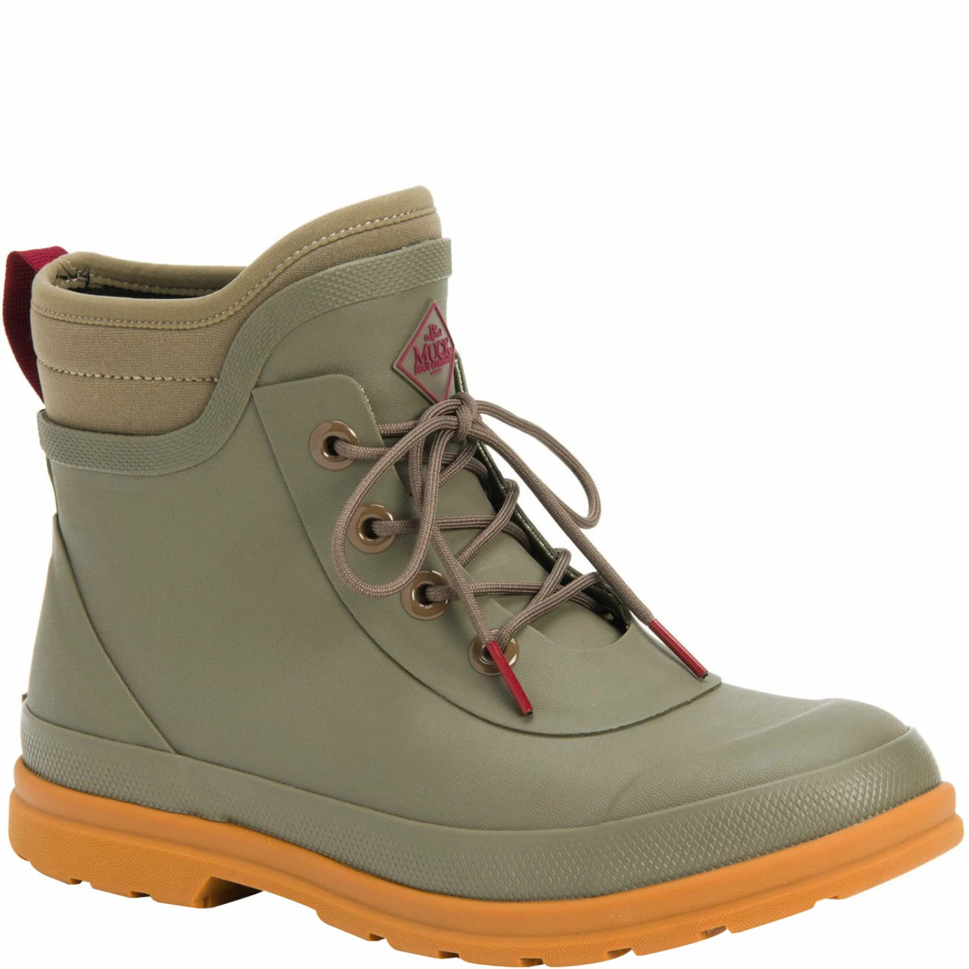 Women's Muck Originals Lace Up Boot Brown 1 Women's Muck Originals Lace Up Boot Brown