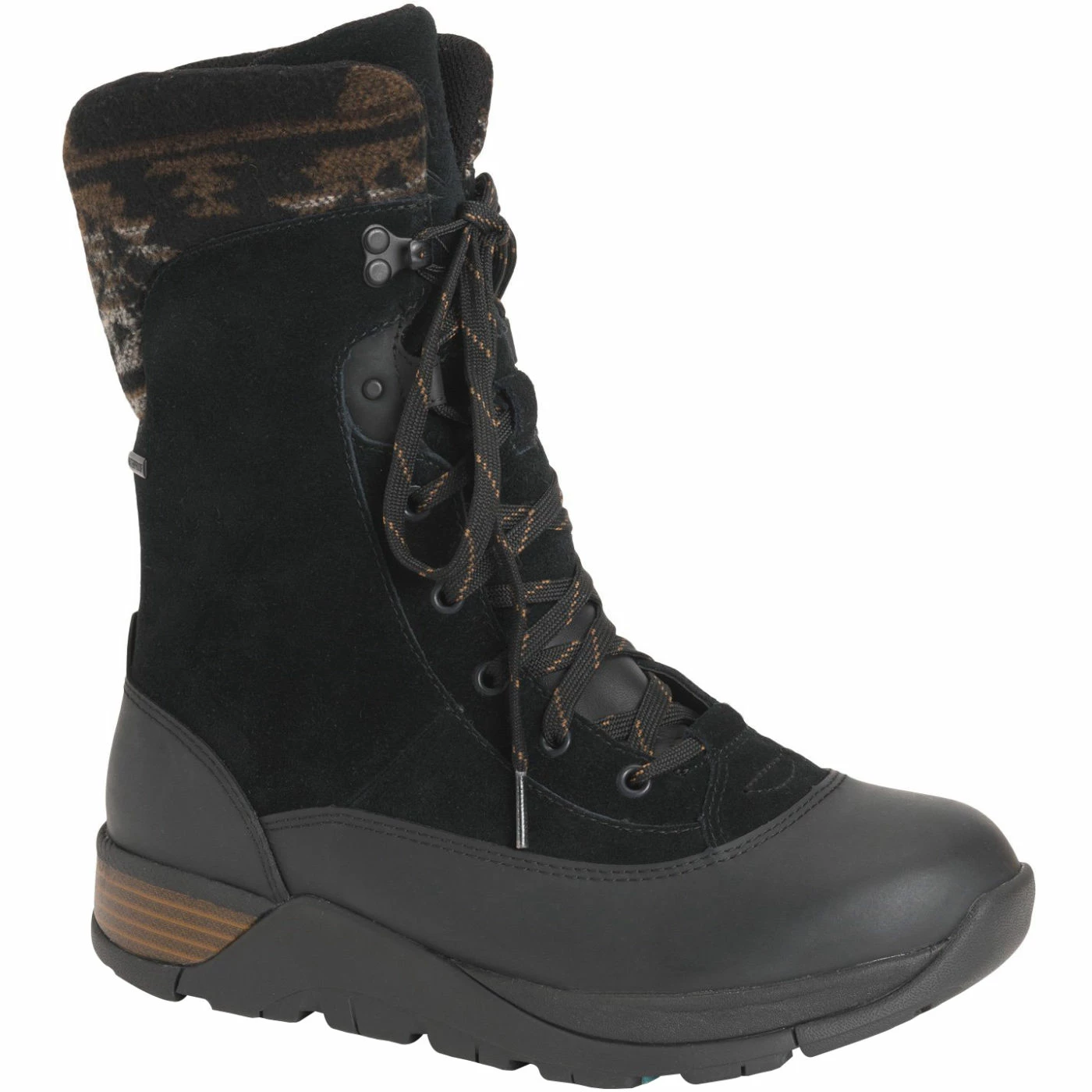 Muck Women's Apres Lace Leather Camo 1 Muck Women's Apres Lace Leather Camo