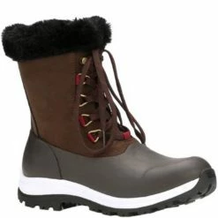 Muck Women's Apres Lace Arctic Grip Brown